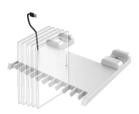 BIGBEN PS5/PS5 Slim Podstawka na konsolę z ładowarką do DualSense - 1258457 - zdjęcie 3